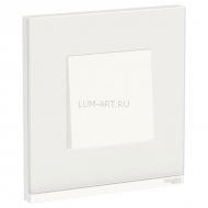 New Unica Pure white glass